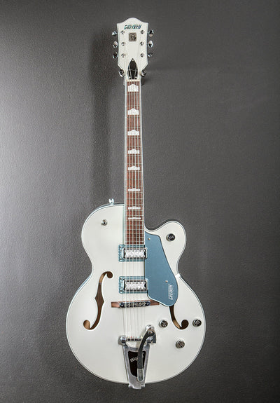 G5420T-140 Electromatic 140th Double Platinum Hollow Body w/Bigsby - Two-Tone Pearl Platinum
