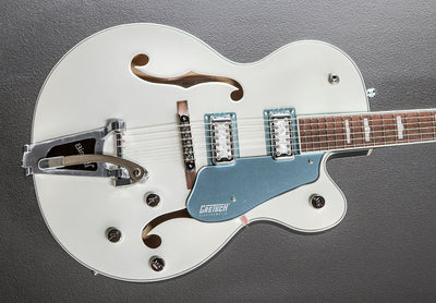 G5420T-140 Electromatic 140th Double Platinum Hollow Body w/Bigsby - Two-Tone Pearl Platinum