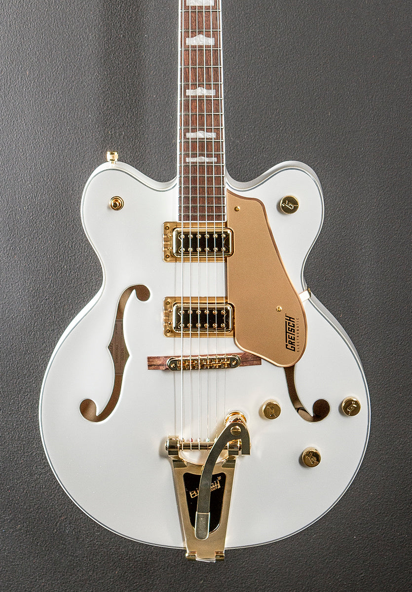 G5422TG Electromatic Classic Hollow Body Double Cut w/Bigsby - Snowcrest White