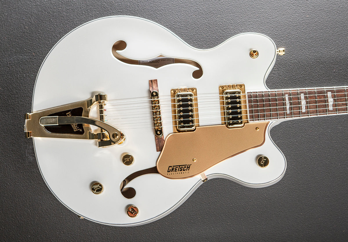 G5422TG Electromatic Classic Hollow Body Double Cut w/Bigsby - Snowcrest White