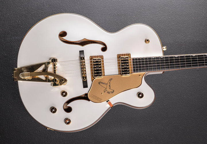 Synchromatic Falcon Hollow Body Single-Cut w/Bigsby - Snowcrest White