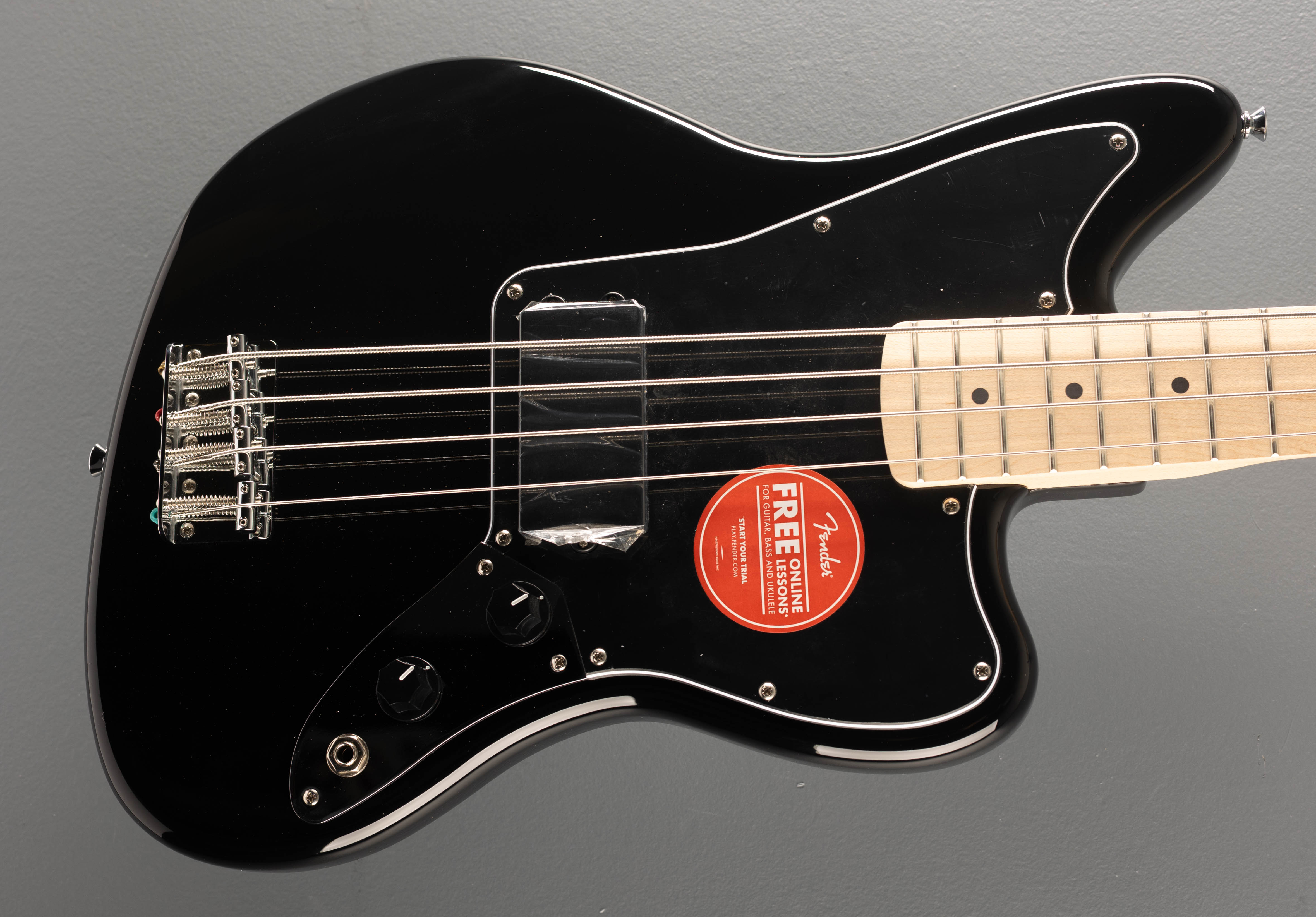 Affinity Series Jaguar Bass H - Black – Dave's Guitar Shop