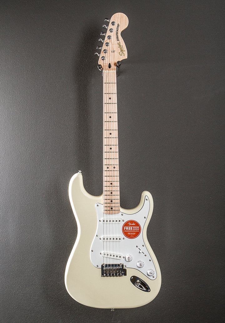 Affinity Series Stratocaster - Olympic White w/Maple