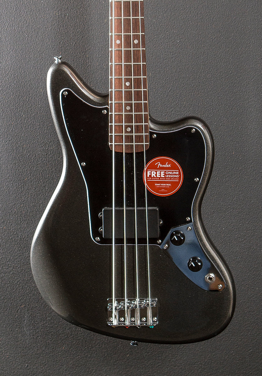Affinity Series Jaguar Bass H - Charcoal Frost Metallic w/Indian Laurel