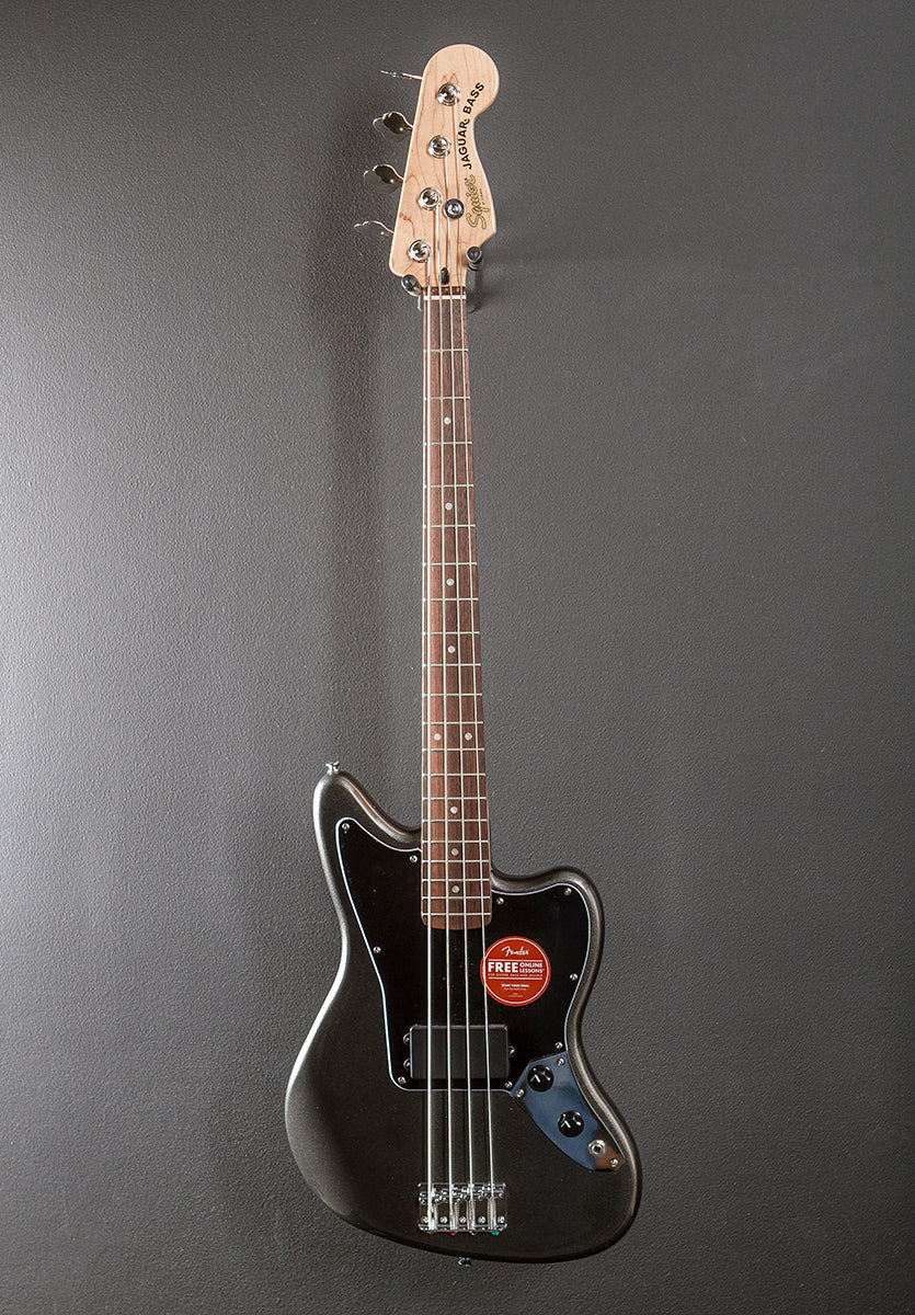Affinity Series Jaguar Bass H - Charcoal Frost Metallic w/Indian Laurel