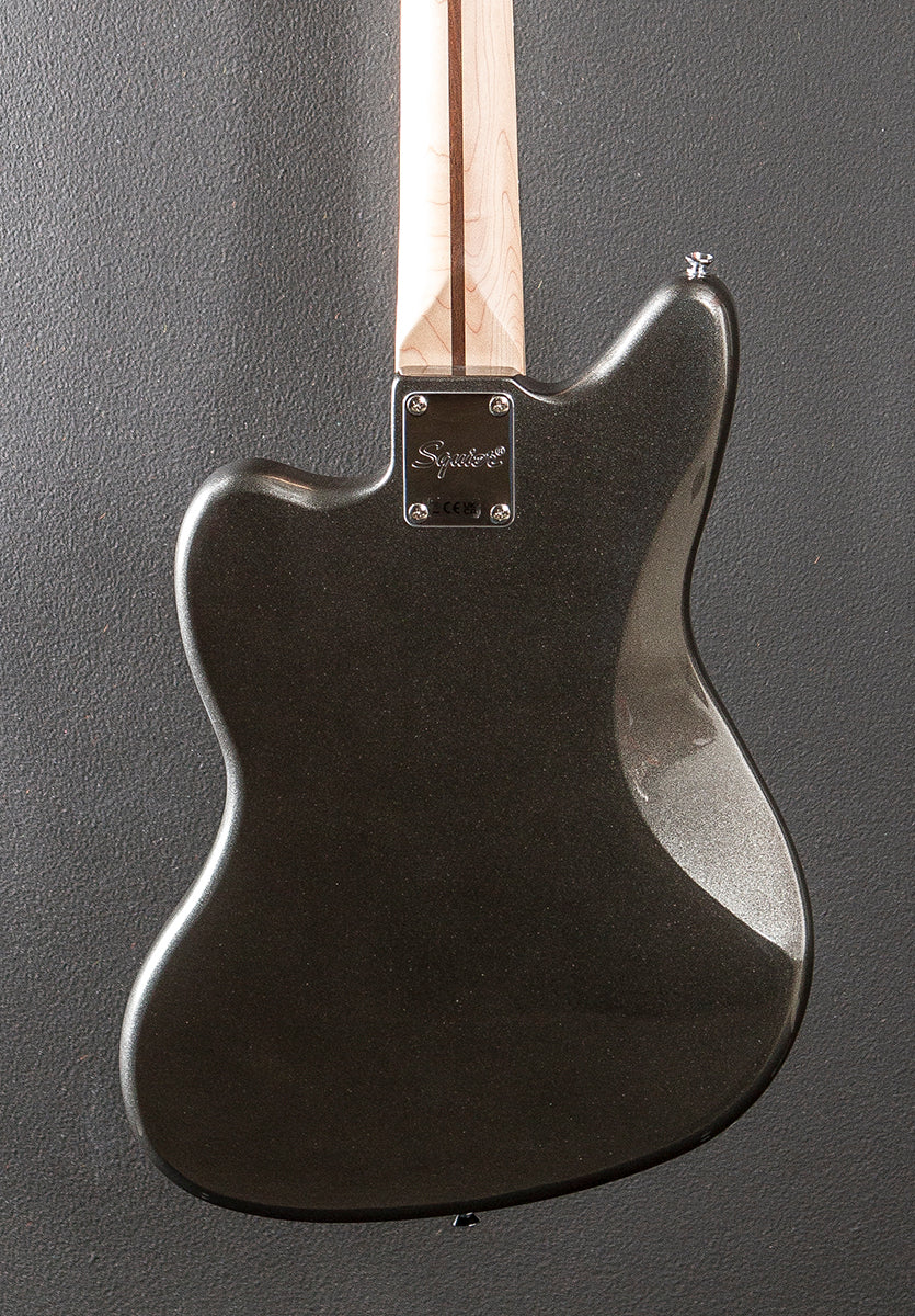 Affinity Series Jaguar Bass H - Charcoal Frost Metallic w/Indian Laurel