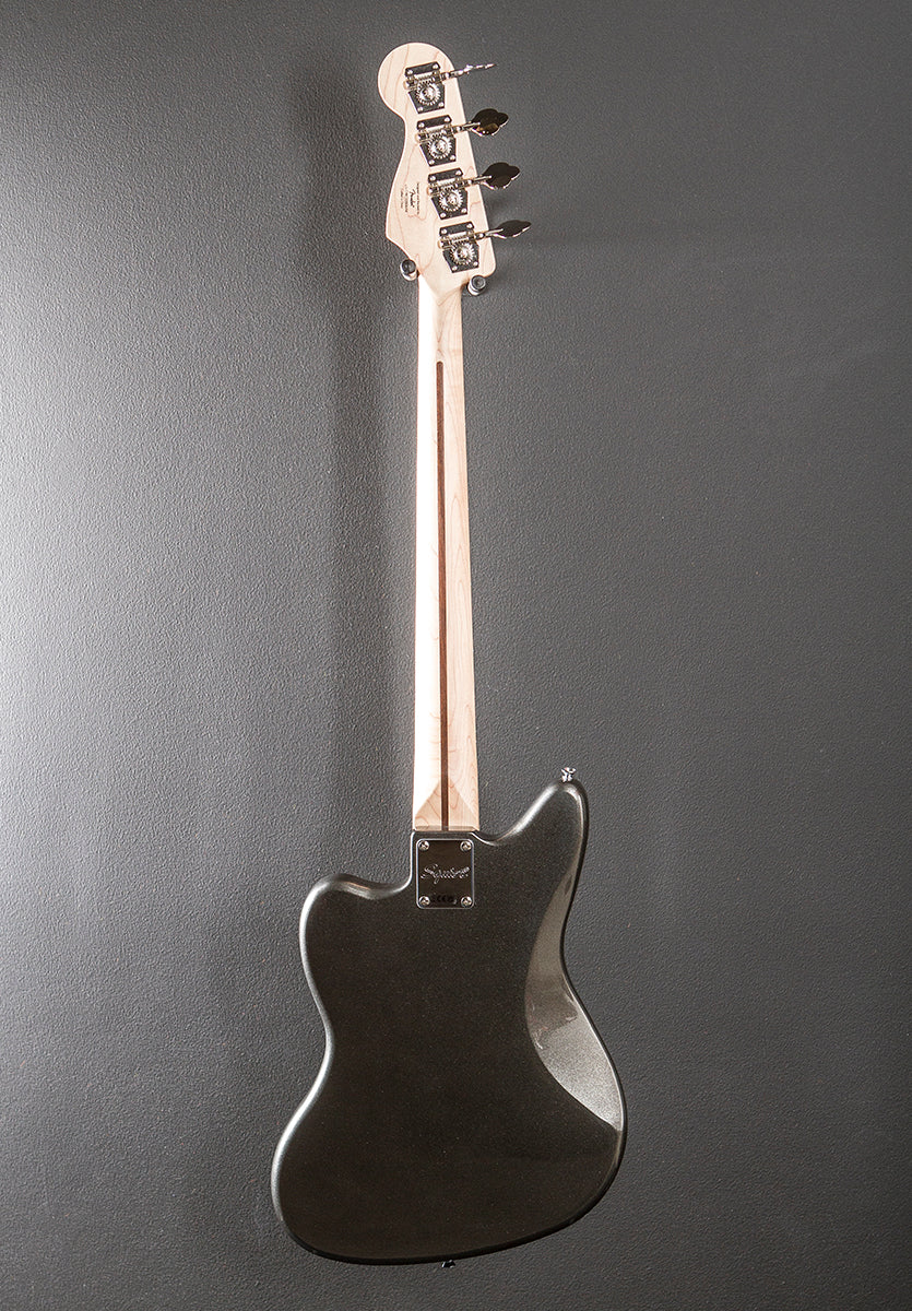 Affinity Series Jaguar Bass H - Charcoal Frost Metallic w/Indian Laurel