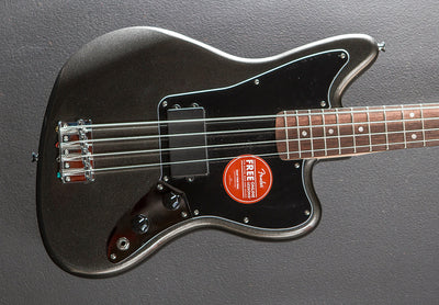 Affinity Series Jaguar Bass H - Charcoal Frost Metallic w/Indian Laurel