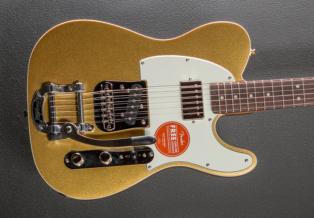 Classic Vibe Custom Telecaster SH w/Bigsby - Aztec Gold
