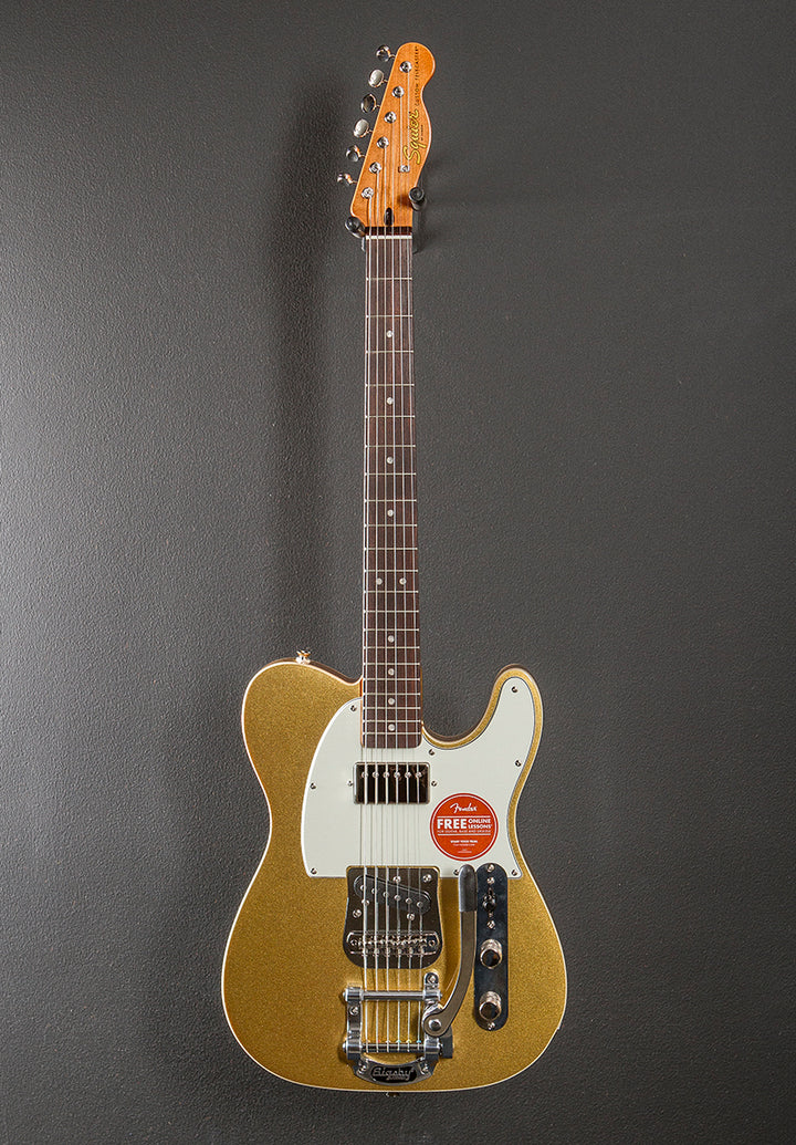Classic Vibe Custom Telecaster SH w/Bigsby - Aztec Gold