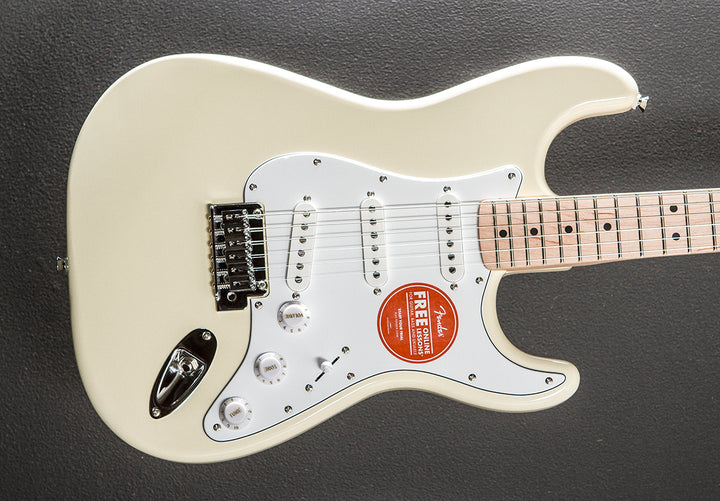 Affinity Series Stratocaster - Olympic White w/Maple
