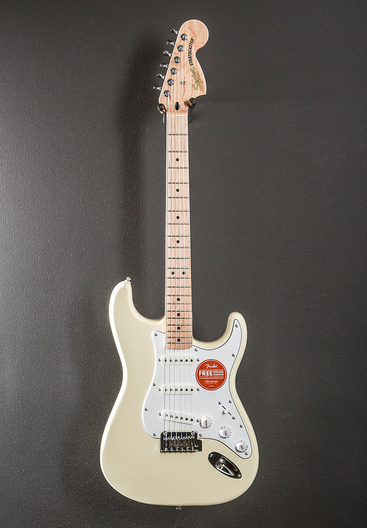 Affinity Series Stratocaster - Olympic White w/Maple