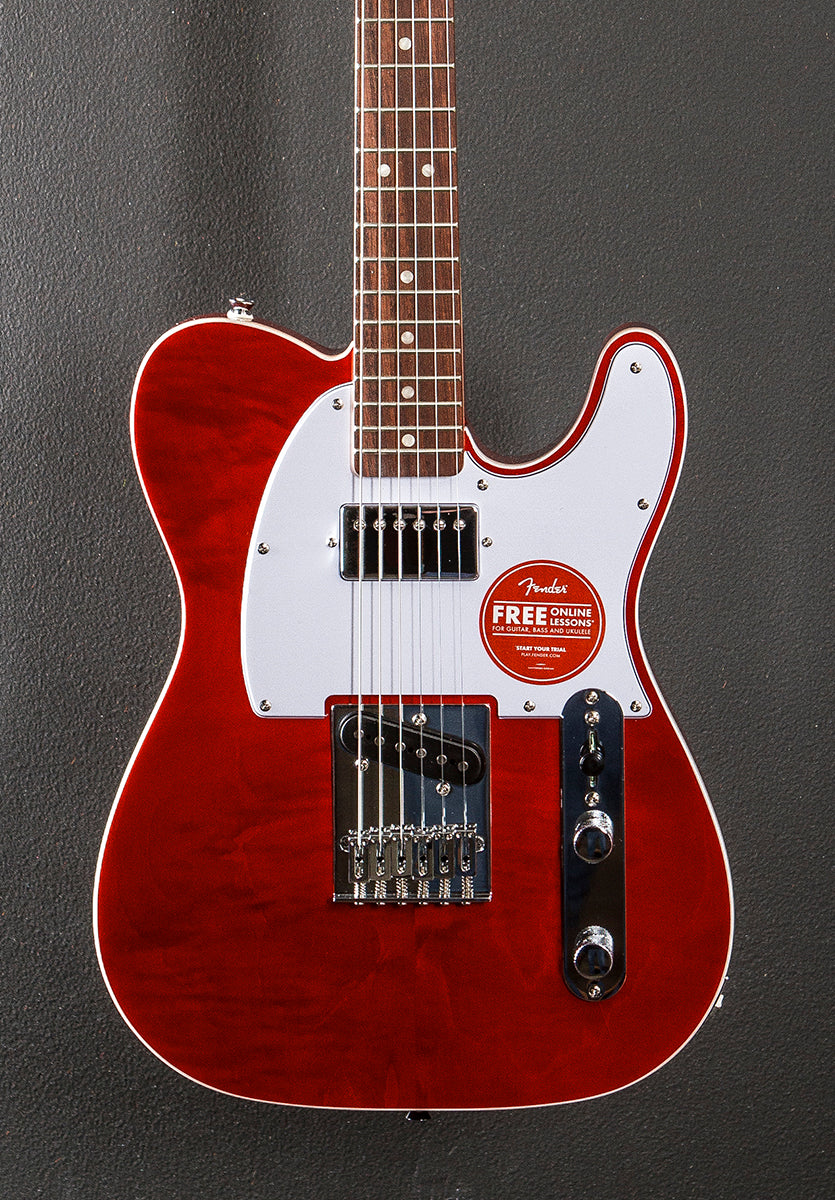 Affinity Series Telecaster FMT SH - Crimson Red Transparent w/Indian Laurel