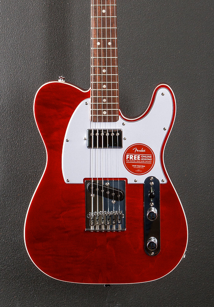 Affinity Series Telecaster FMT SH - Crimson Red Transparent w/Indian Laurel