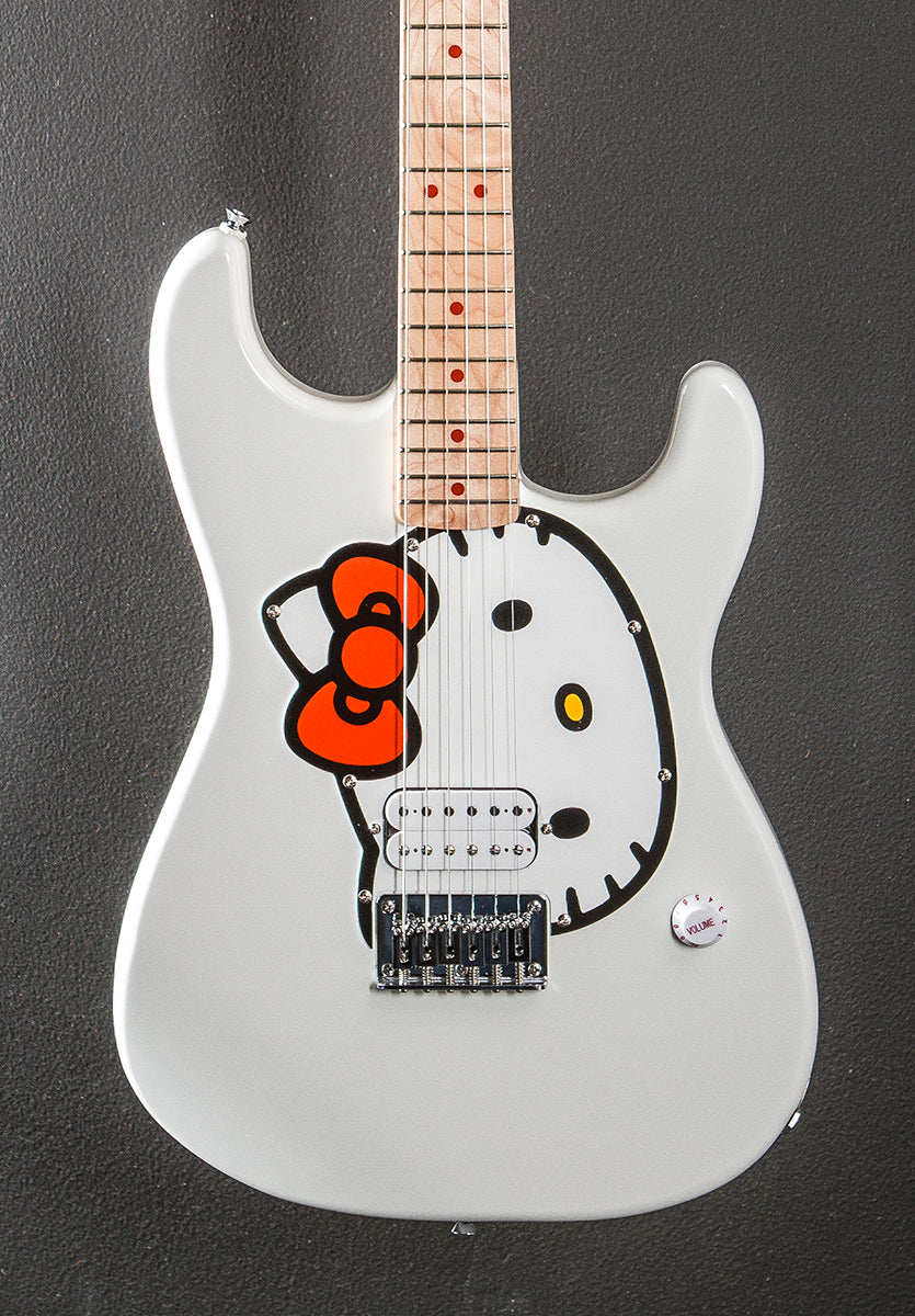 Hello Kitty Stratocaster - White – Dave's Guitar Shop