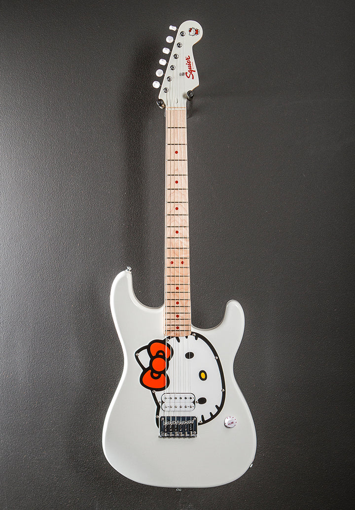 Hello Kitty Stratocaster - White