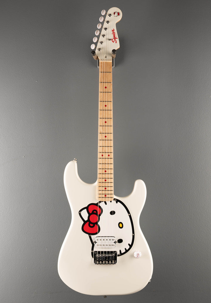 Hello Kitty Stratocaster - White