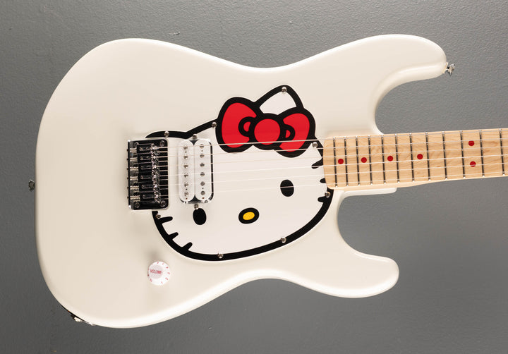 Hello Kitty Stratocaster - White