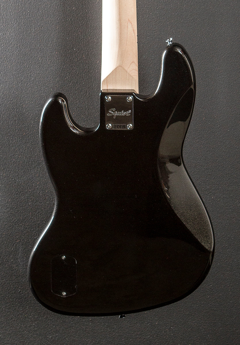 Affinity Series Active Jazz Bass V - Black Metallic w/Maple