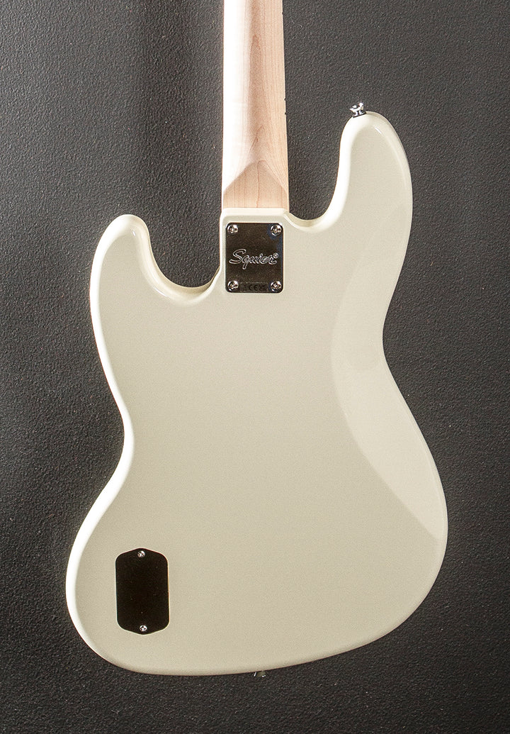 Affinity Series Active Jazz Bass - Olympic White w/Maple