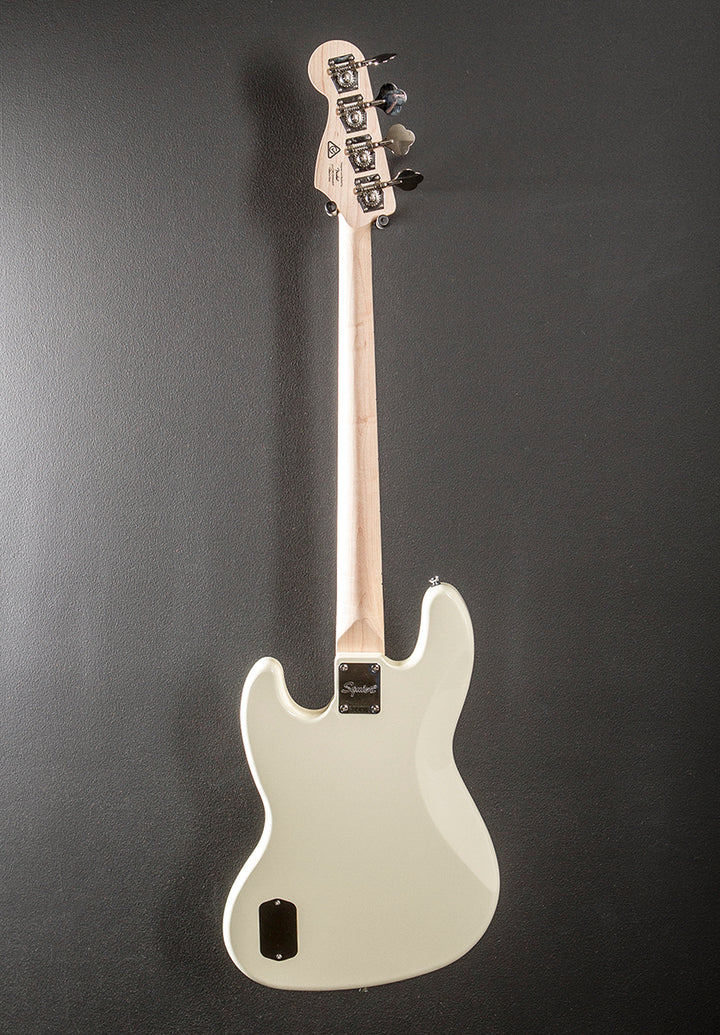 Affinity Series Active Jazz Bass - Olympic White w/Maple