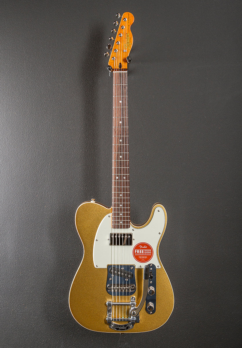 Classic Vibe Custom Telecaster SH w/Bigsby - Aztec Gold