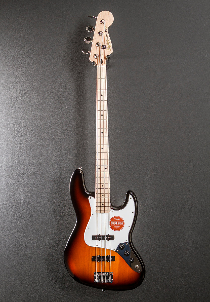 Affinity Series Jazz Bass - 3 Color Sunburst w/Maple
