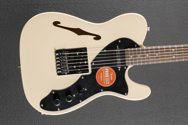 Affinity Series Telecaster Thinline - Olympic White w/Indian Laurel