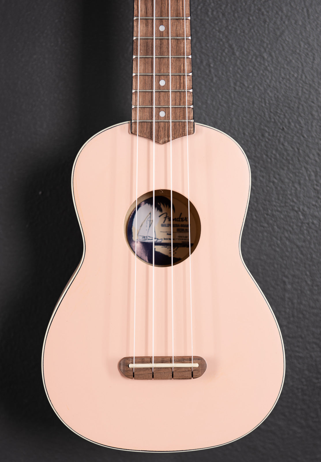 Venice Soprano Ukulele - Shell Pink