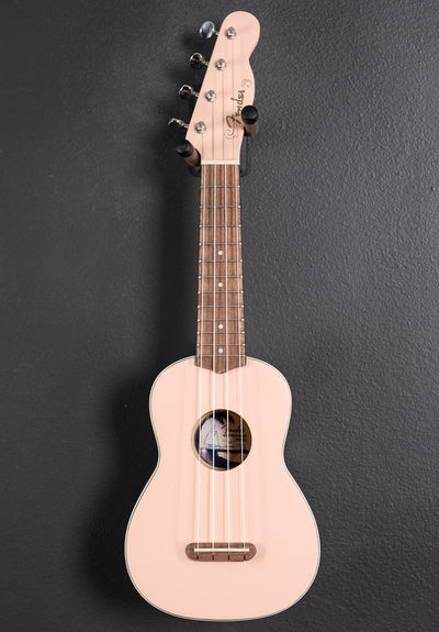Venice Soprano Ukulele - Shell Pink