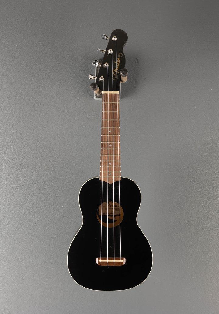 Venice Soprano Ukulele - Black