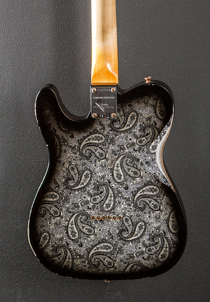 Used Limited Edition 1968 Black Paisley Relic Tele '21
