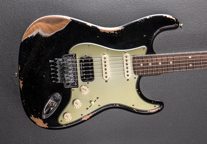 Used ZF Heavy Relic HSS Floyd Rose Strat &