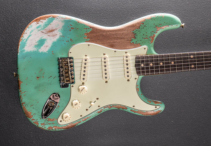 Used Limited Edition Super Heavy Relic 1960 Dual Mag II Strat &