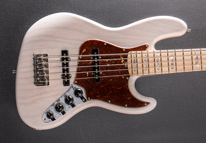 NOS Custom Classic Jazz Bass V - White Blonde