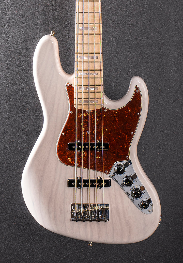 NOS Custom Classic Jazz Bass V - White Blonde