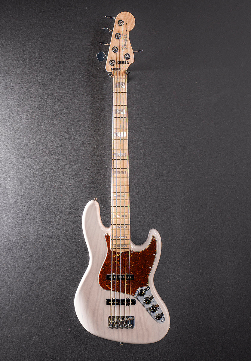 NOS Custom Classic Jazz Bass V - White Blonde
