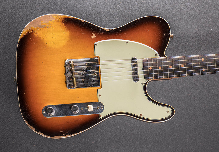 Used 1960 Heavy Relic Tele Custom &
