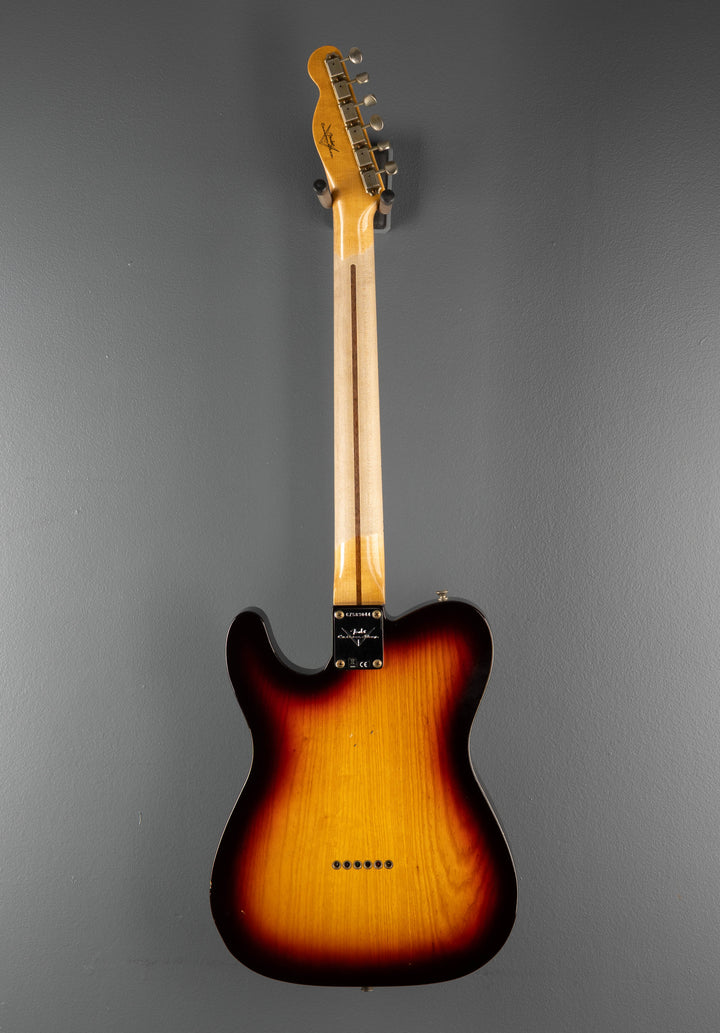 Used 1959 Journeyman Relic Telecaster - Chocolate 3 Color Sunburst, &