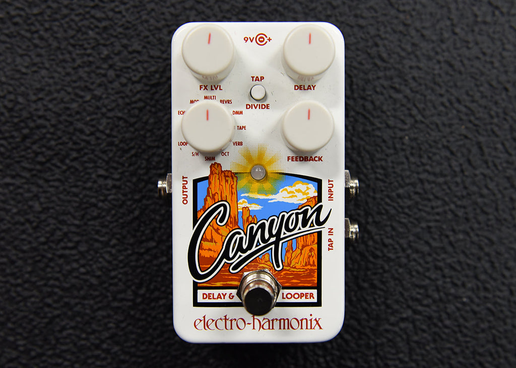 electro harmonix canyon pedal Canyon Delay and Looper – Dave's Guitar Shop