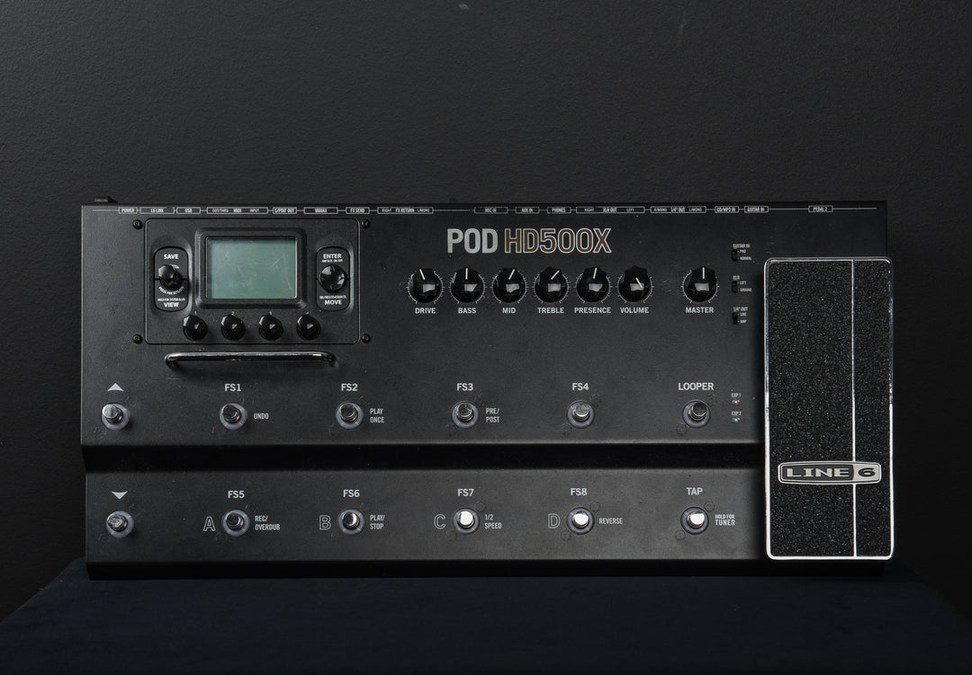 Pod HD500X, Recent