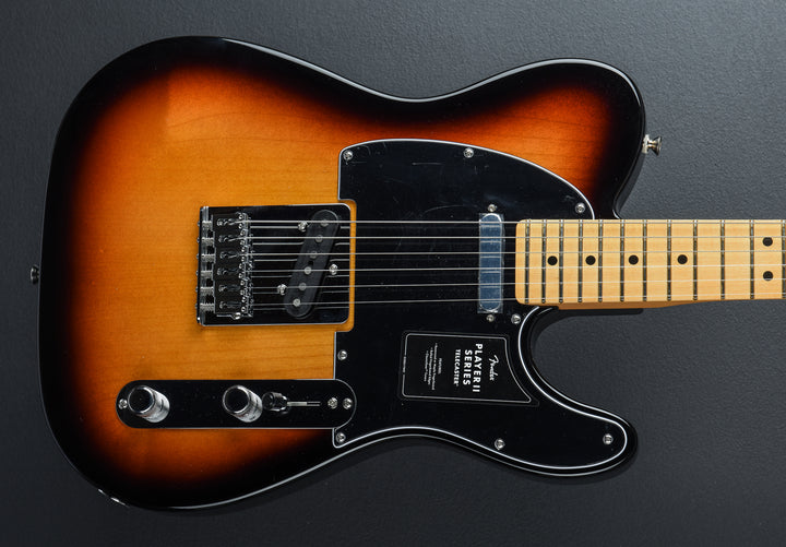 Player II Telecaster - 3 Color Sunburst w/Maple