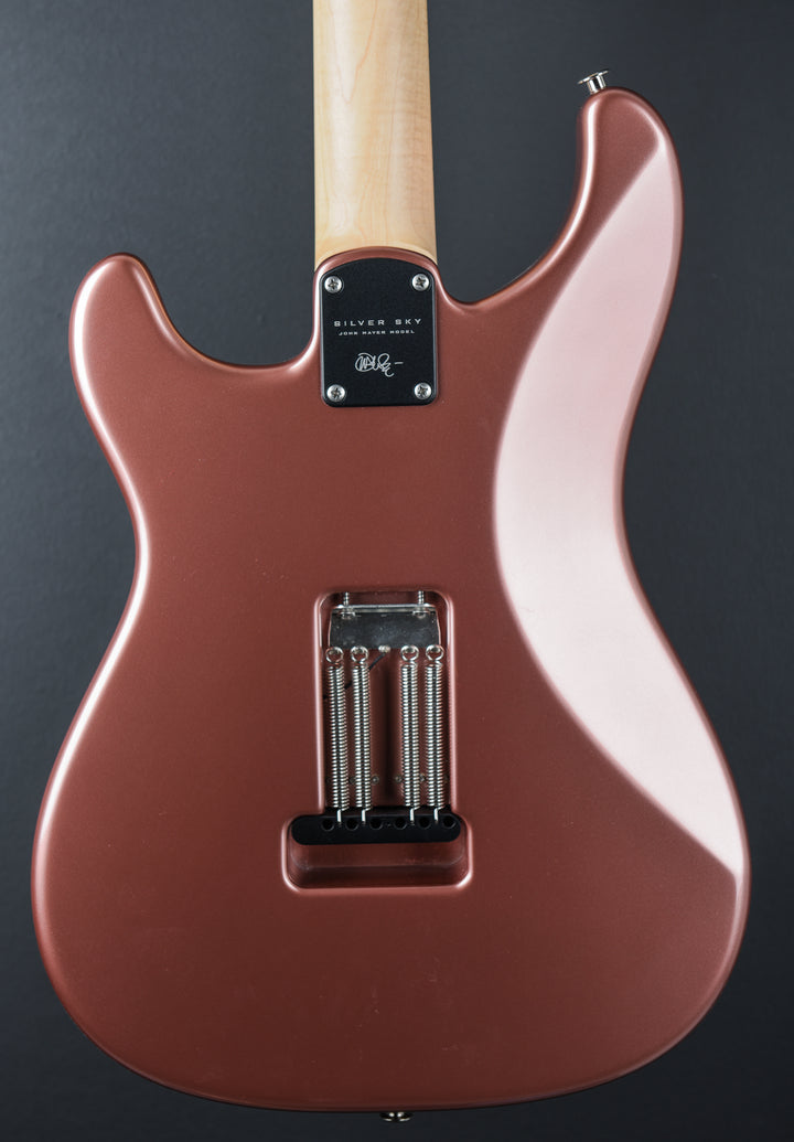 John Mayer Silver Sky - Midnight Rose w/Maple (2023 Model)