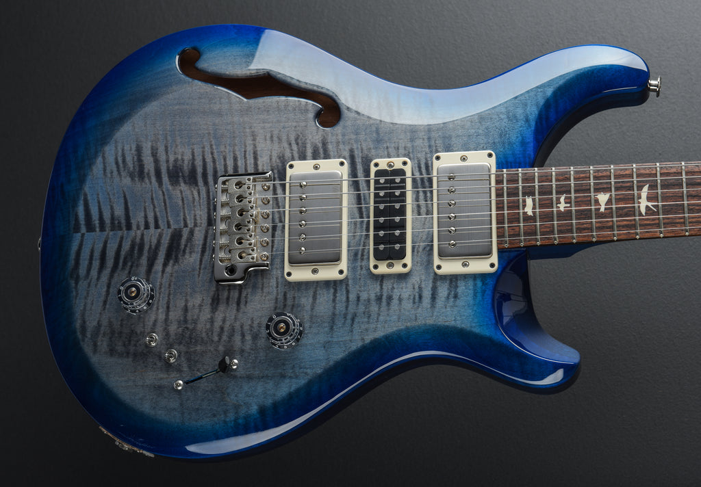 S2 Special Semi-Hollow - Faded Gray Black Blue Burst – Dave's