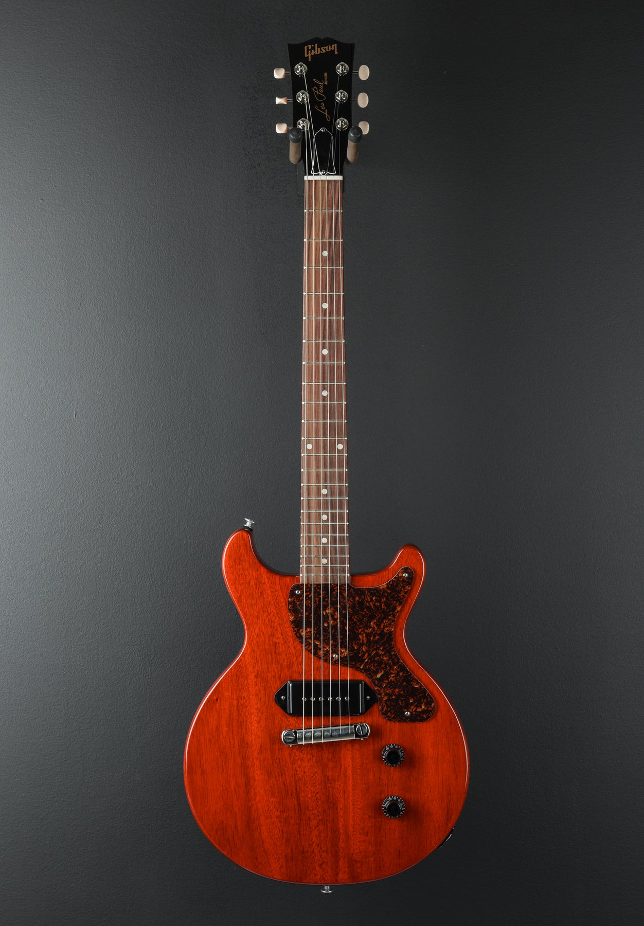 Les Paul Junior Double Cutaway - Vintage Cherry w/Tortoise