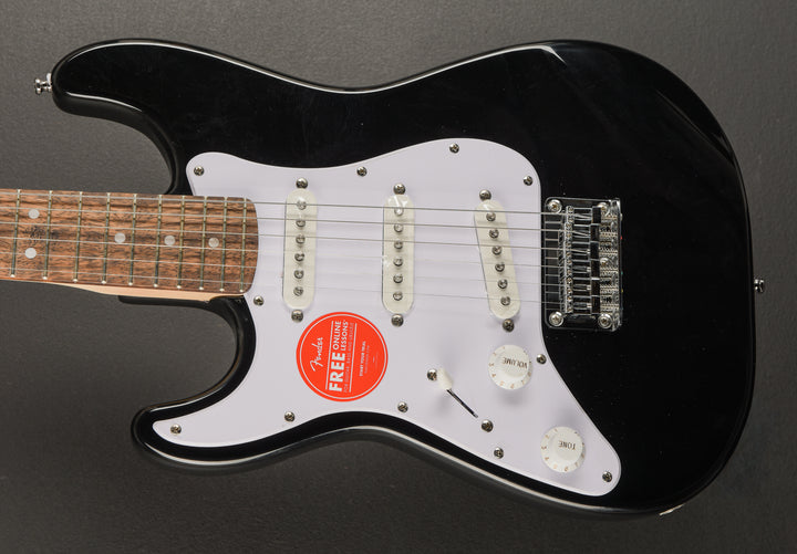 Mini Strat Left Handed - Black