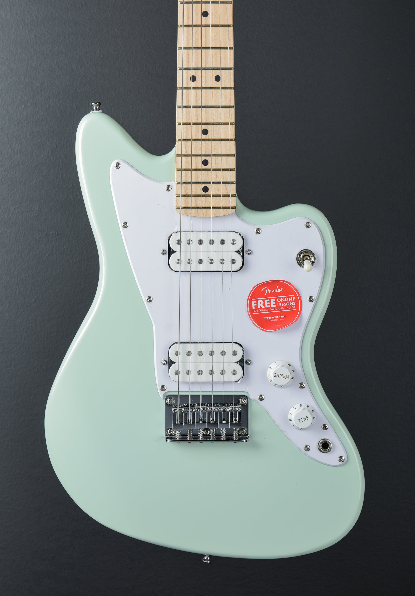Mini Jazzmaster HH - Surf Green – Dave's Guitar Shop