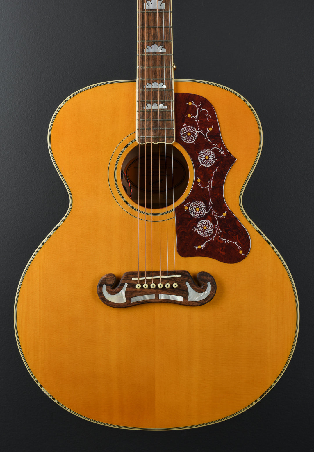 "Inspired by Gibson" J-200 - Aged Gloss Antique Natural
