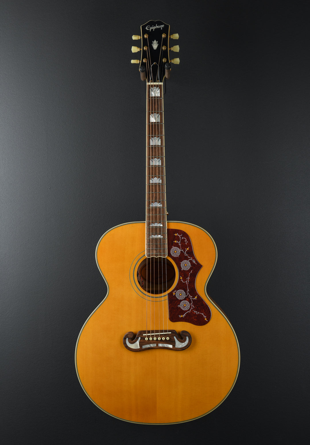 "Inspired by Gibson" J-200 - Aged Gloss Antique Natural