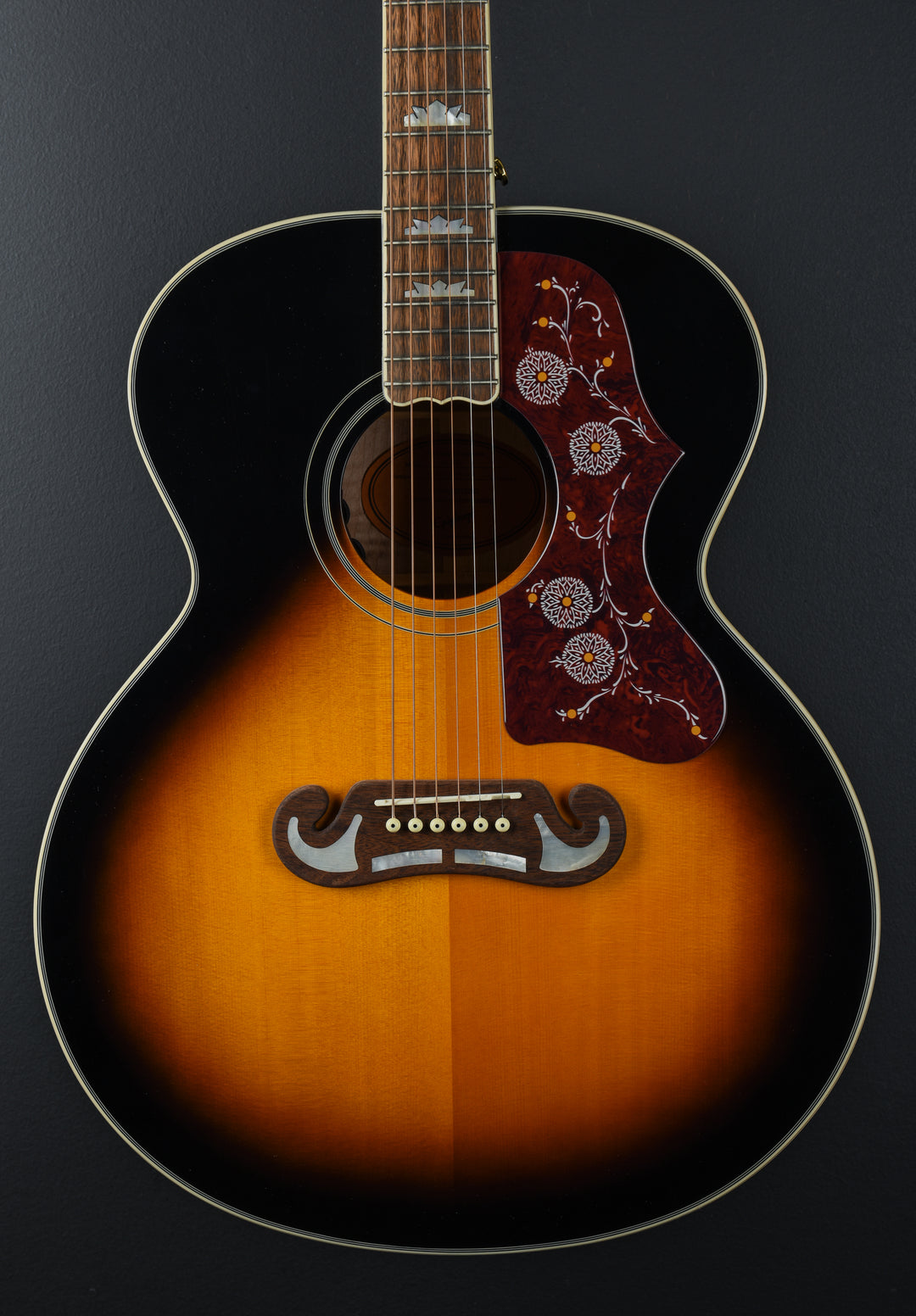 "Inspired by Gibson" J-200 - Aged Gloss Vintage Sunburst